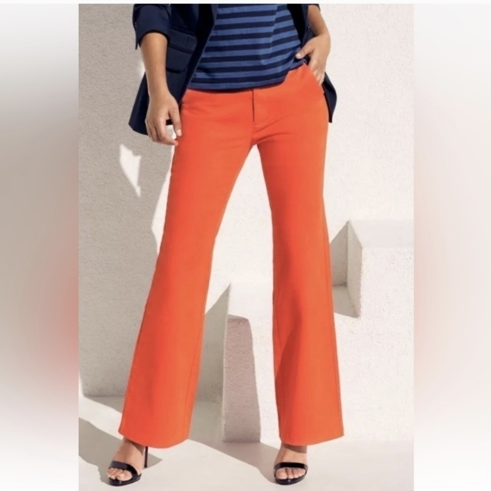 Outerknown Orange Flared Pants